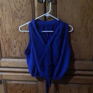 Royal Blue beauty of a crop top! Shein brand never worn not my style, brand new
